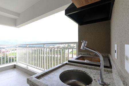 Sacada de apartamento para alugar com 3 quartos, 92m² em Cézar de Souza, Mogi das Cruzes