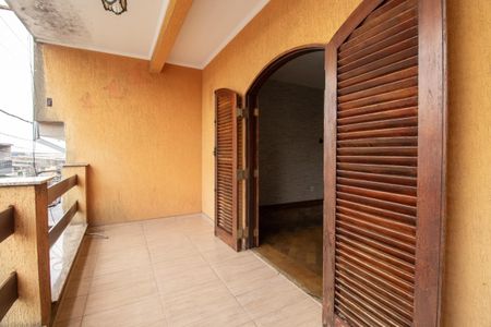 Varanda da Sala de casa para alugar com 3 quartos, 300m² em Parque Santa Madalena, São Paulo