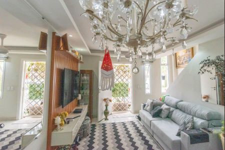 Sala de casa de condomínio à venda com 2 quartos, 80m² em Jardim Ipiranga, Campinas