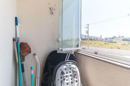 Varanda da Sala de apartamento para alugar com 2 quartos, 49m² em Vila Cintra, Mogi das Cruzes