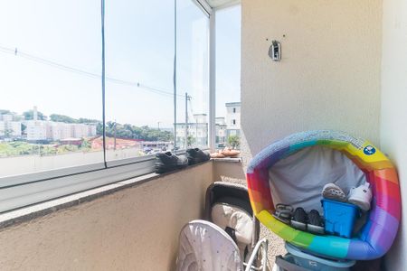 Varanda da Sala de apartamento para alugar com 2 quartos, 49m² em Vila Cintra, Mogi das Cruzes