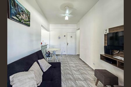 Sala de apartamento para alugar com 1 quarto, 98m² em Aparecida, Santos