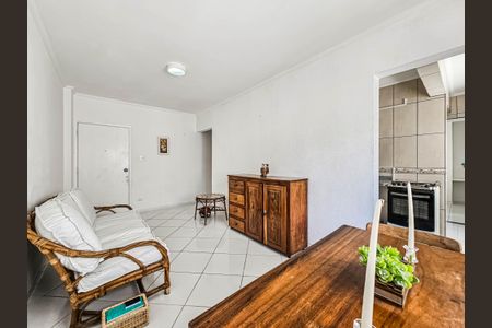Sala de apartamento para alugar com 1 quarto, 76m² em Aparecida, Santos