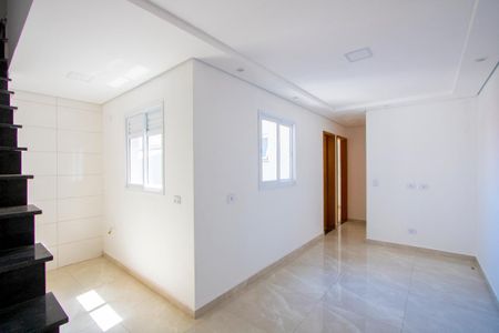 Sala de apartamento para alugar com 2 quartos, 82m² em Vila Linda, Santo André