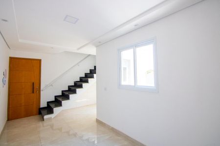 Sala de apartamento para alugar com 2 quartos, 82m² em Vila Linda, Santo André