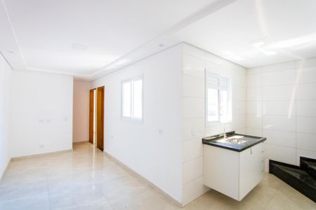 Sala de apartamento para alugar com 2 quartos, 82m² em Vila Linda, Santo André