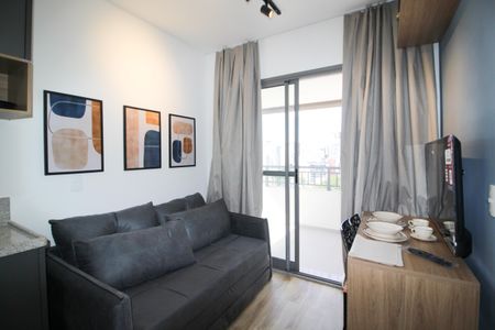 Sala de apartamento à venda com 1 quarto, 35m² em Vila Nova Conceição, São Paulo