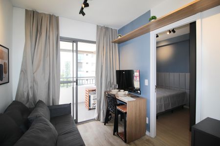 Sala de apartamento à venda com 1 quarto, 35m² em Vila Nova Conceição, São Paulo