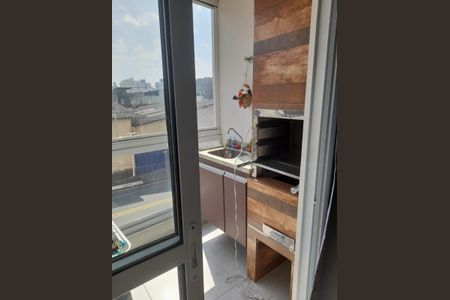 Varanda gourmet de apartamento à venda com 2 quartos, 64m² em Assunção, São Bernardo do Campo
