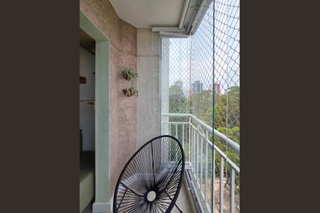 Sacada da Sala de apartamento à venda com 2 quartos, 54m² em Vila Santa Luzia, São Bernardo do Campo