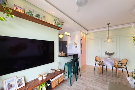 Sala de apartamento à venda com 2 quartos, 54m² em Vila Santa Luzia, São Bernardo do Campo