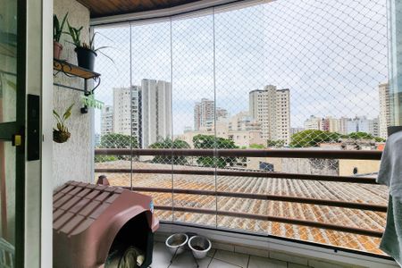 Varanda de apartamento à venda com 3 quartos, 80m² em Jardim Portugal, São Bernardo do Campo
