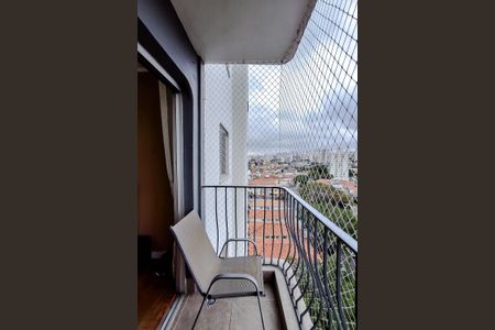 Varanda da Sala de apartamento à venda com 3 quartos, 100m² em Jardim Aurelia, São Paulo
