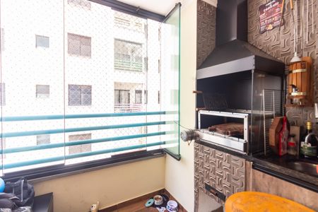 Varanda gourmet de apartamento à venda com 2 quartos, 48m² em Recanto das Rosas, Osasco