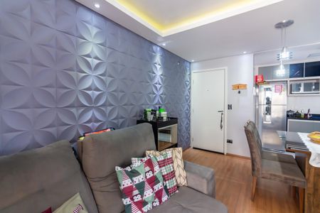 Sala de apartamento à venda com 2 quartos, 48m² em Recanto das Rosas, Osasco