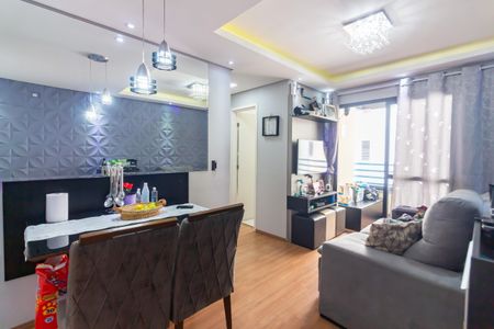 Sala de apartamento à venda com 2 quartos, 48m² em Recanto das Rosas, Osasco