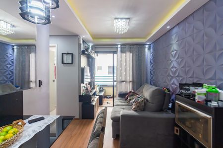 Sala de apartamento à venda com 2 quartos, 48m² em Recanto das Rosas, Osasco
