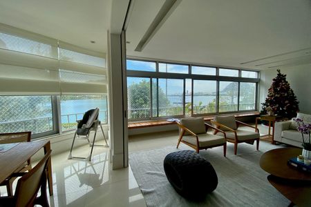 SALA de apartamento para alugar com 5 quartos, 267m² em Lagoa, Rio de Janeiro