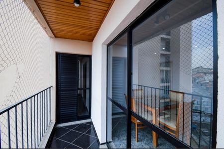 Varanda da Sala de apartamento à venda com 2 quartos, 65m² em Vila Rosalia, Guarulhos