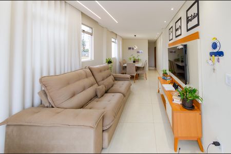 Sala de apartamento à venda com 3 quartos, 155m² em Jardim America, Belo Horizonte