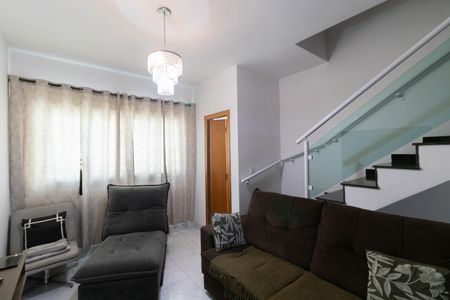 Sala e Cozinha de casa de condomínio à venda com 2 quartos, 95m² em Jardim Aricanduva, São Paulo