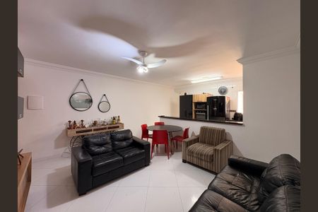 Sala de apartamento para alugar com 3 quartos, 150m² em Vila Valparaíso, Santo André