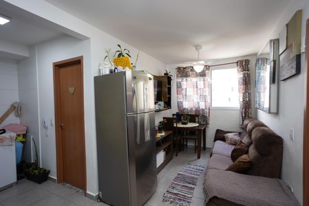 sala de apartamento para alugar com 2 quartos, 42m² em Jardim Boa Vista (zona Oeste), São Paulo