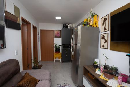 sala de apartamento para alugar com 2 quartos, 42m² em Jardim Boa Vista (zona Oeste), São Paulo