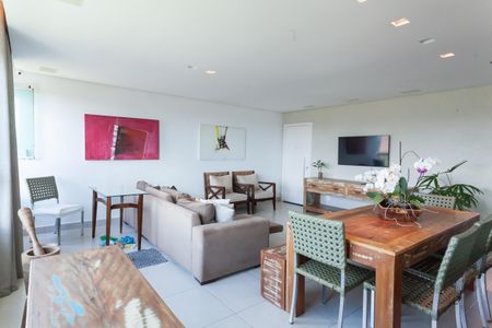 sala de apartamento à venda com 3 quartos, 120m² em Vale do Sereno, Nova Lima