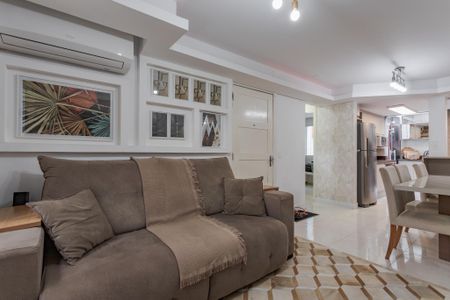 Sala de casa de condomínio à venda com 3 quartos, 86m² em Jardim Itu, Porto Alegre