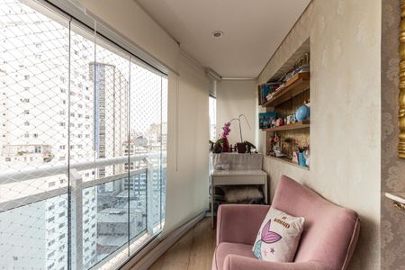 Varanda da Sala de apartamento para alugar com 1 quarto, 79m² em Santa Ifigênia, São Paulo