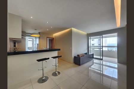 Sala de apartamento à venda com 3 quartos, 86m² em Vila da Serra, Nova Lima