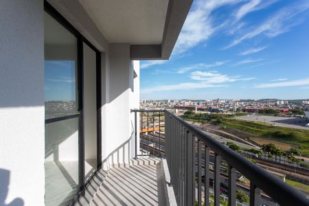 Varanda da Sala de apartamento para alugar com 2 quartos, 43m² em Vila Campanela, São Paulo