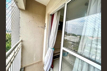 Varanda da Sala de apartamento à venda com 2 quartos, 52m² em Ponte Grande, Guarulhos