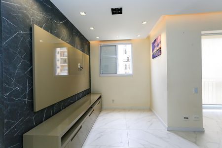 Sala de apartamento para alugar com 2 quartos, 64m² em Vila Praia, São Paulo