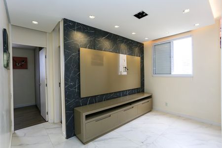 Sala de apartamento para alugar com 2 quartos, 64m² em Vila Praia, São Paulo