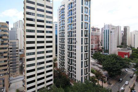 Vista de apartamento para alugar com 3 quartos, 130m² em Moema, São Paulo