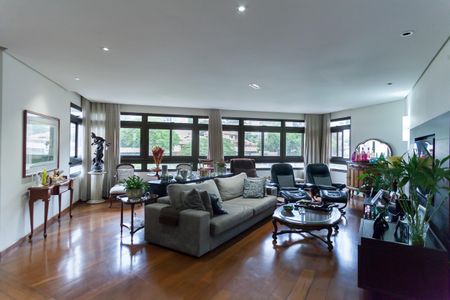 sala de apartamento à venda com 3 quartos, 232m² em Mangabeiras, Belo Horizonte