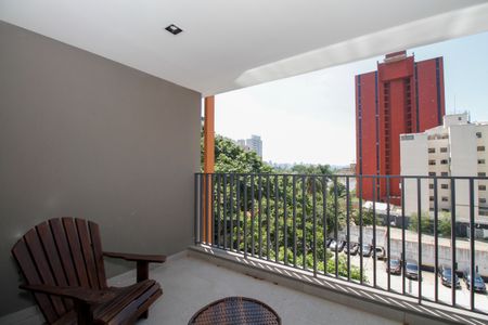 Varanda de kitnet/studio à venda com 1 quarto, 39m² em Pinheiros, São Paulo