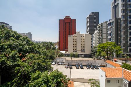 Vista da Varanda de kitnet/studio à venda com 1 quarto, 39m² em Pinheiros, São Paulo