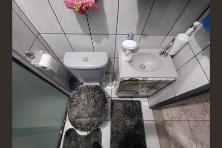 Banheiro Social de apartamento à venda com 2 quartos, 64m² em Vila Alves Dias, São Bernardo do Campo