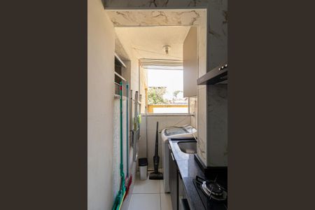 Sala/Cozinha/Área de Serviço de apartamento para alugar com 2 quartos, 55m² em Cidade Antônio Estêvão de Carvalho, São Paulo