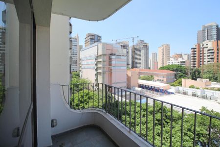 Varanda de apartamento para alugar com 3 quartos, 180m² em Moema, São Paulo