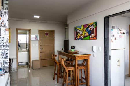 Sala de apartamento à venda com 3 quartos, 140m² em Caiçaras, Belo Horizonte