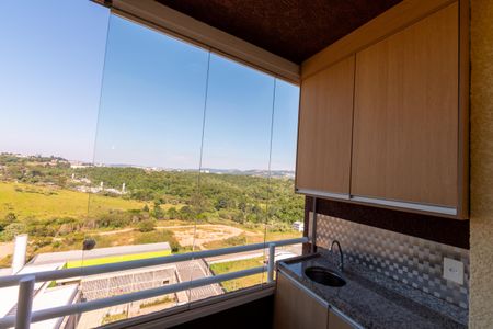 Varanda da sala de apartamento para alugar com 2 quartos, 63m² em Jardim Maria Helena, Barueri