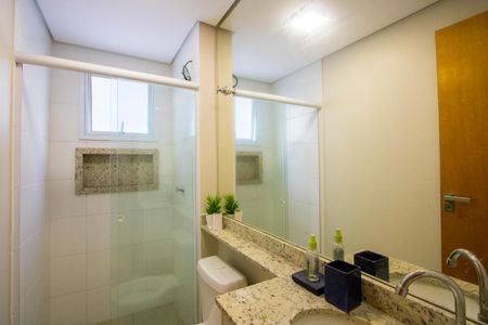 Banheiro de kitnet/studio à venda com 1 quarto, 70m² em Vila Príncipe de Gales, Santo André