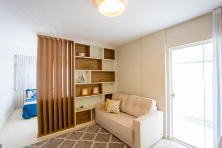 Sala de kitnet/studio à venda com 1 quarto, 70m² em Vila Príncipe de Gales, Santo André