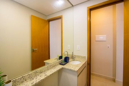 Banheiro de kitnet/studio à venda com 1 quarto, 70m² em Vila Príncipe de Gales, Santo André
