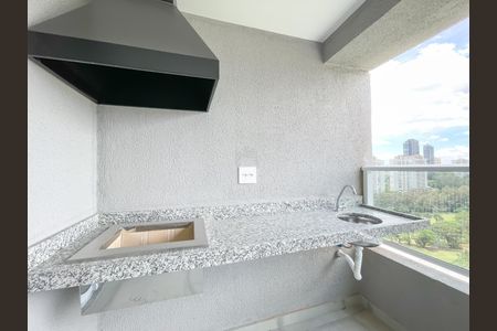 Sacada - Churrasqueira de apartamento à venda com 3 quartos, 88m² em Umuarama, Osasco