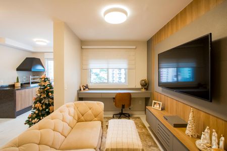 Sala de apartamento à venda com 2 quartos, 96m² em Vila Lea, Santo André